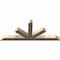 Ekena Millwork Saratoga Smooth Timber Gable Bracket, Douglas Fir, 84"W x 35"H x 5 1/2"D x 5 1/2"F, 10/12 Pitch GBW084X35X0606SAR00SDF - alternate 4